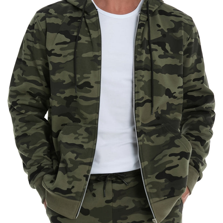 Gavin | Bluza z kapturem na zamek błyskawiczny
