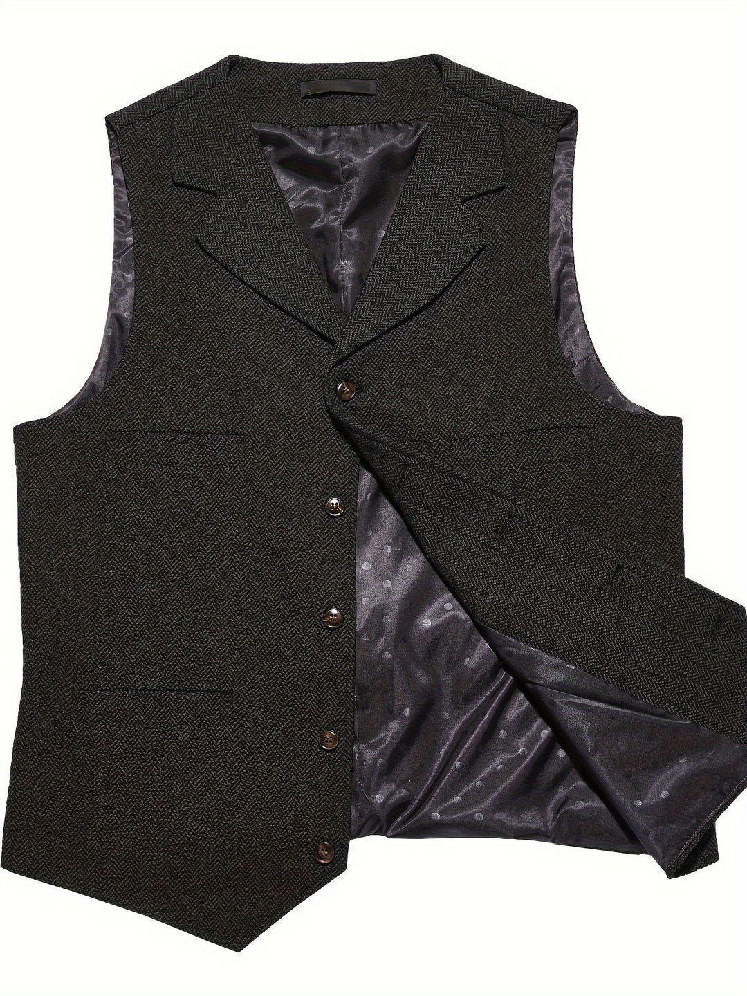 Byron | Elegancka Kamizelka W Kratę