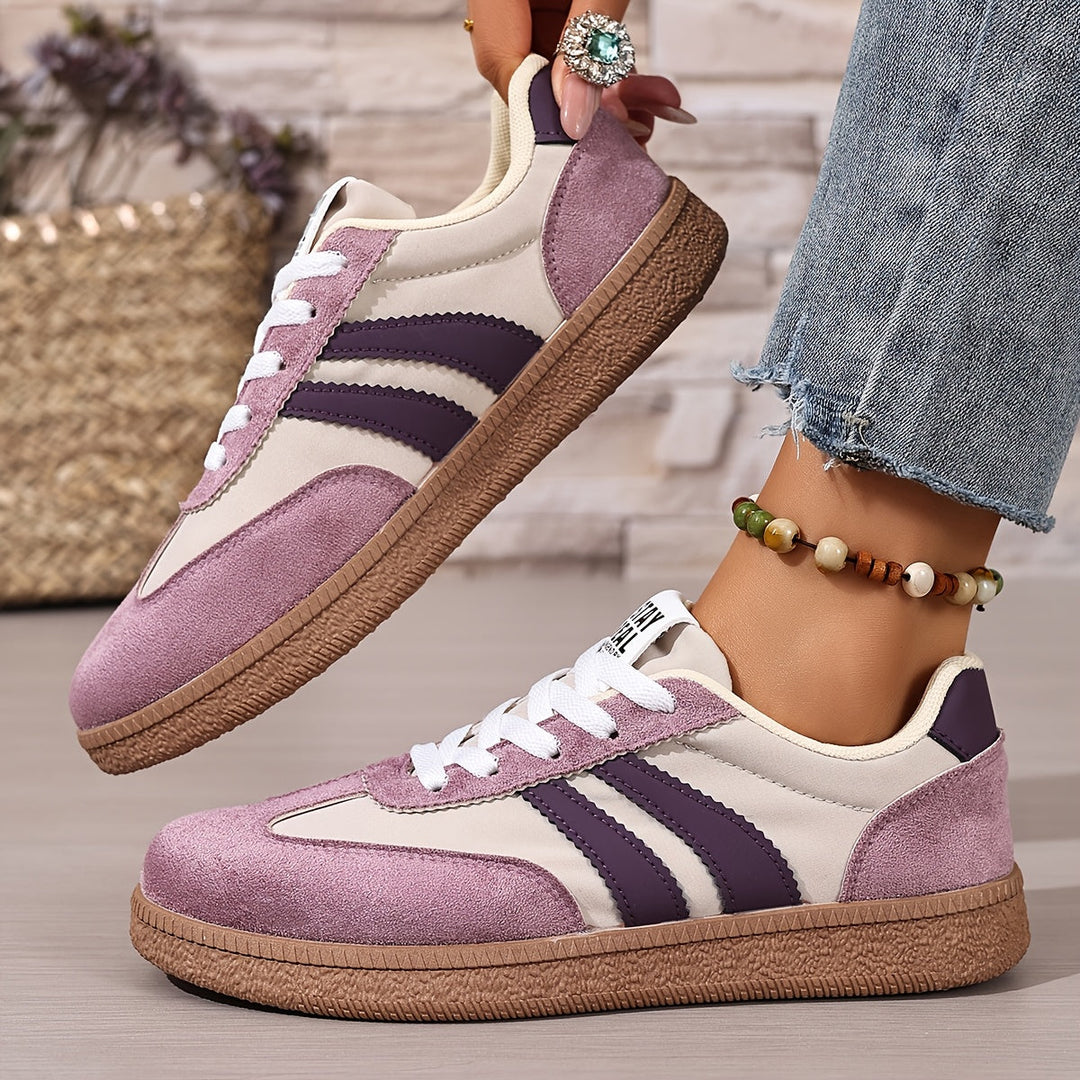 Lena | Klasyczne Sneakersy na Sznurowadła