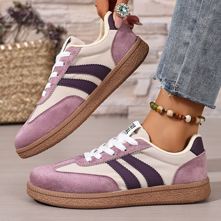 Lena | Klasyczne Sneakersy na Sznurowadła