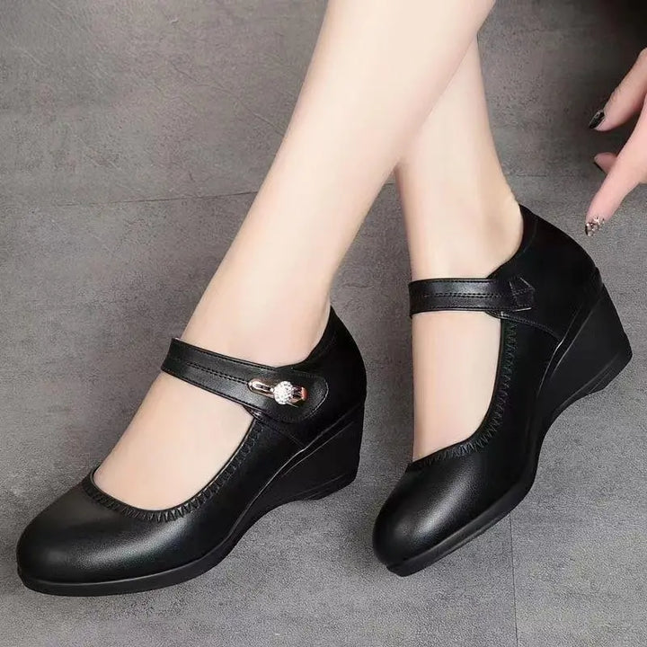 Monica | Eleganckie buty komfortowe na średnim obcasie