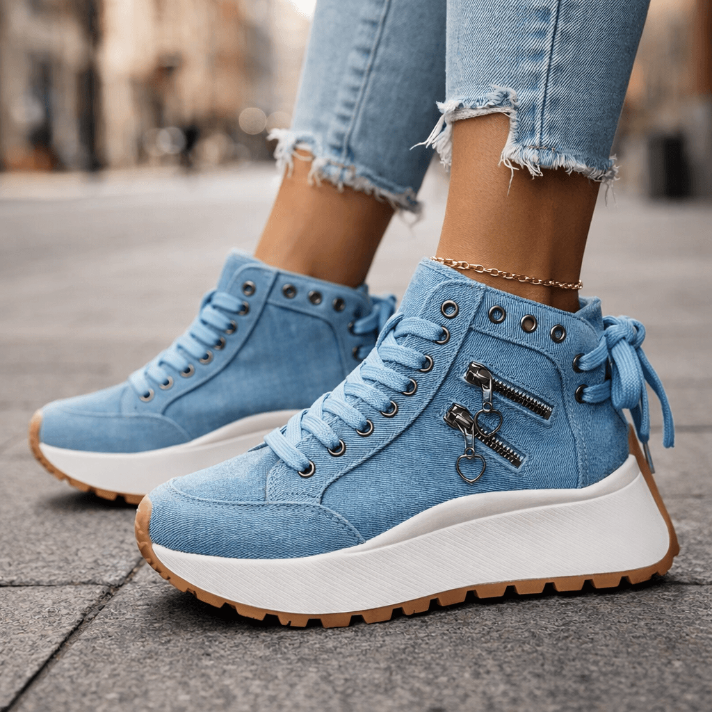 Saylor | Premium Wysokie Buty Sznurowane