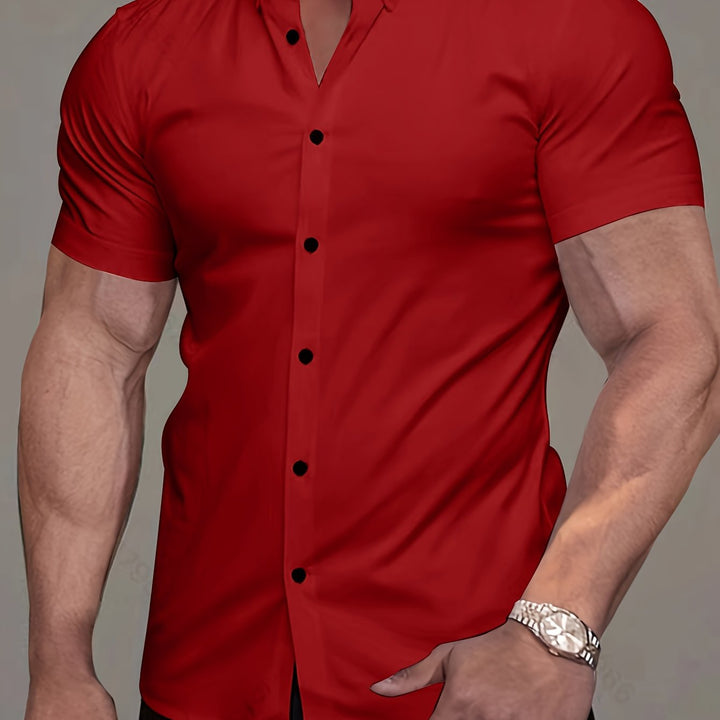Weston | Elegancka Koszula z Krótkim Rękawem