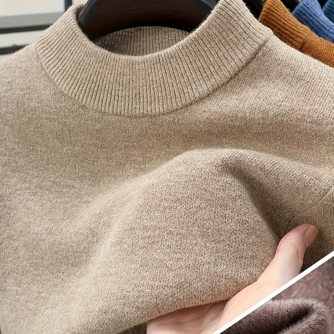 Jonah | Sweter z wysokim kołnierzem
