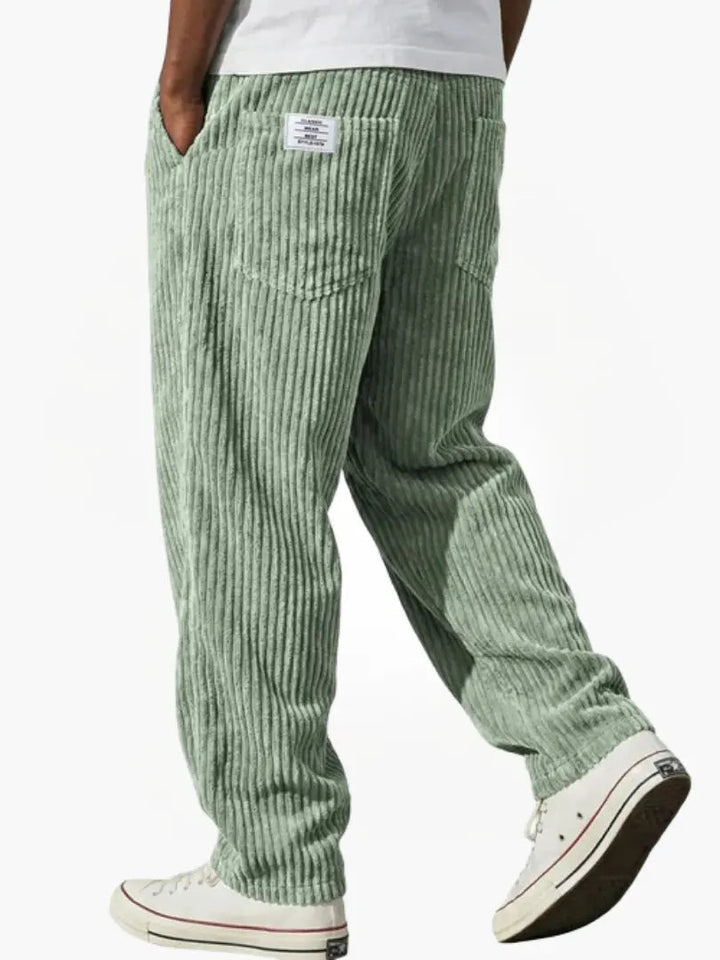 Gary | Spodnie z Sztruksu w Stylu Vintage