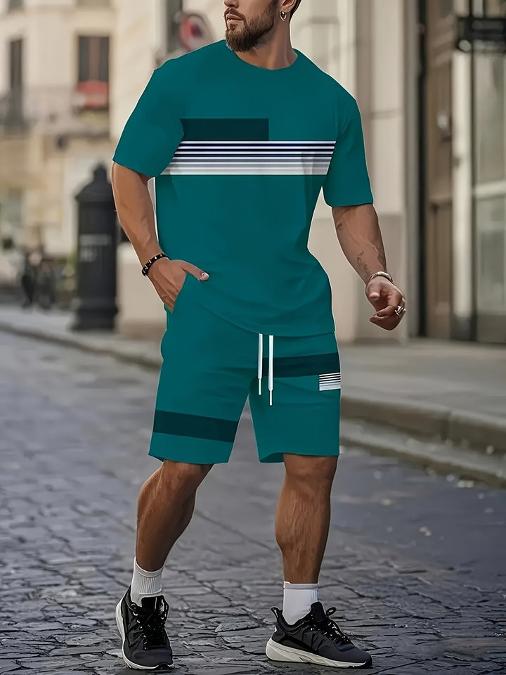 Nolan | Luźny Letni Zestaw Dwuczęściowy