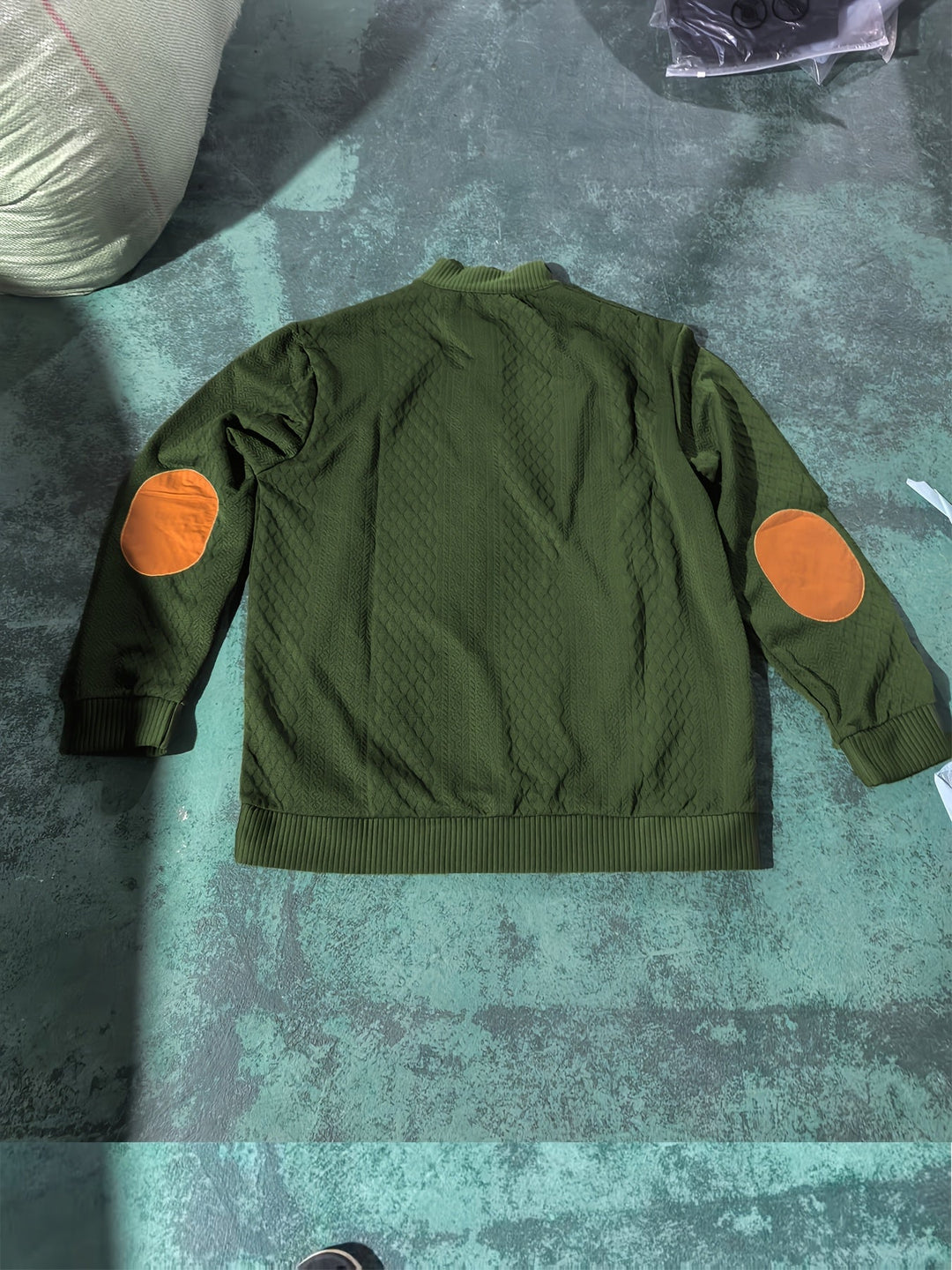 Ronan | Sweter Henley z Stojącym Kołnierzem i Guzikami