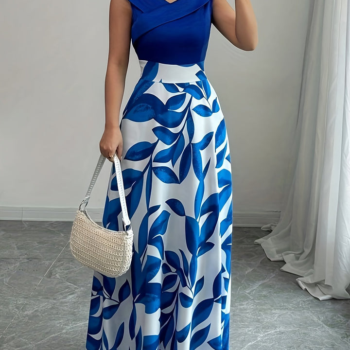 Lucille | Elegancka Kwiatowa Sukienka Maxi