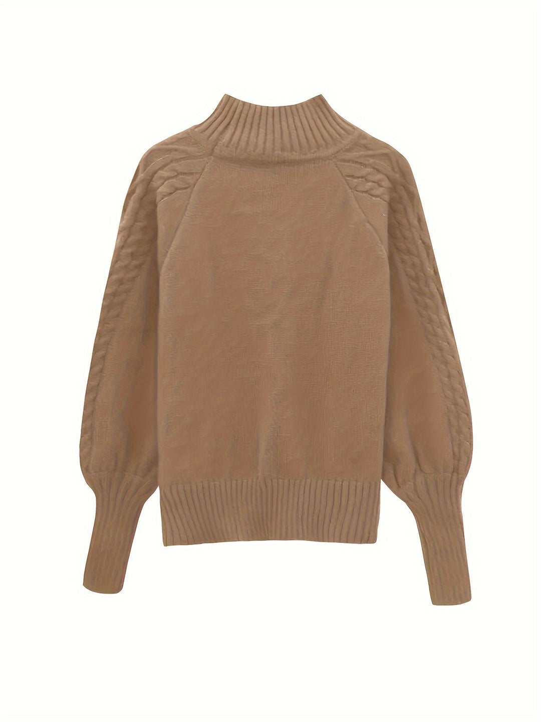 Eloise | Sweter z teksturowanym półkołnierzem