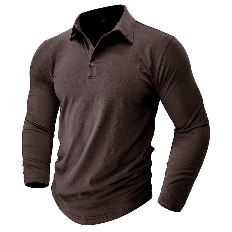 Travis Owen | Stylowa Premium Koszulka Polo z Długim Rękawem