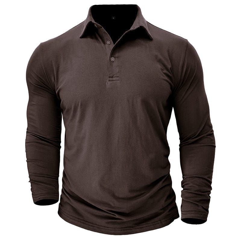 Travis Owen | Stylowa Premium Koszulka Polo z Długim Rękawem