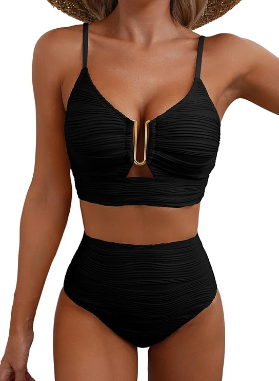 Camryn | Elegancki Bikini z Wysokim Stanem