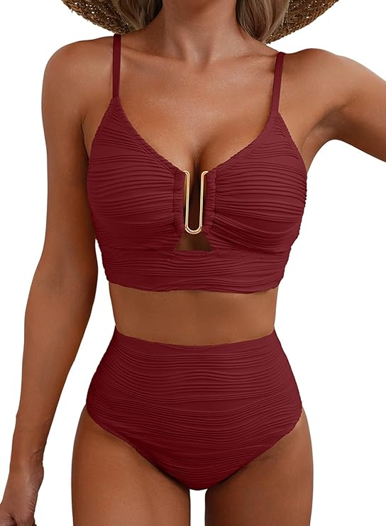Camryn | Elegancki Bikini z Wysokim Stanem