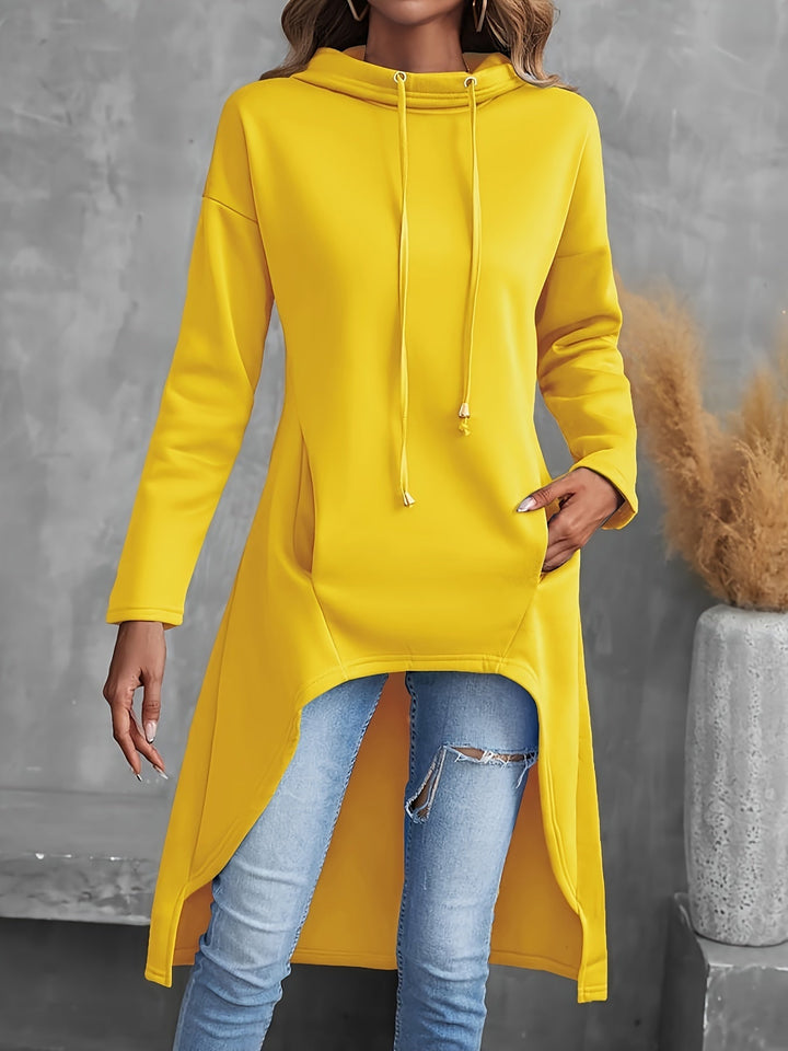 Tabitha | Bluza z kapturem z regulowanym ściągaczem