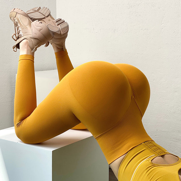 Pola | Modelujące legginsy damskie push up z wysokim stanem