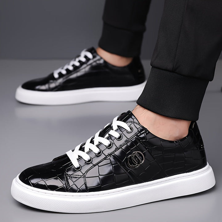 Bruno | Wyrafinowane Sneakersy z Teksturą