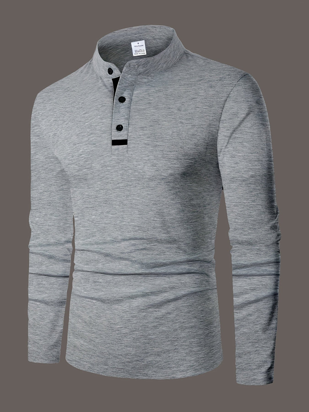 Jasper | Elegancki longsleeve henley