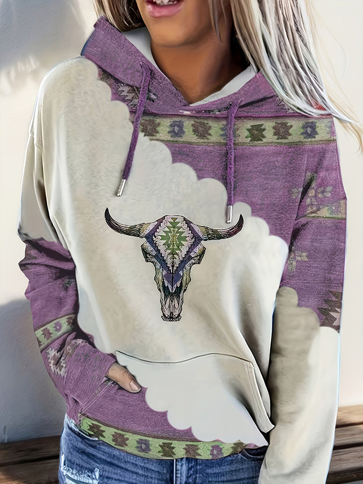Tamsin | Bluza z kapturem inspirowana stylem zachodnim