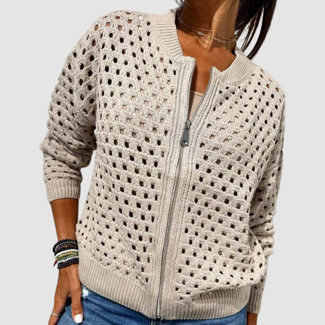 Gracie | Premium Sweter z Dziurkami