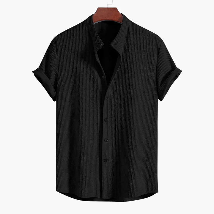Cyrus | Elegancka koszula z stójką