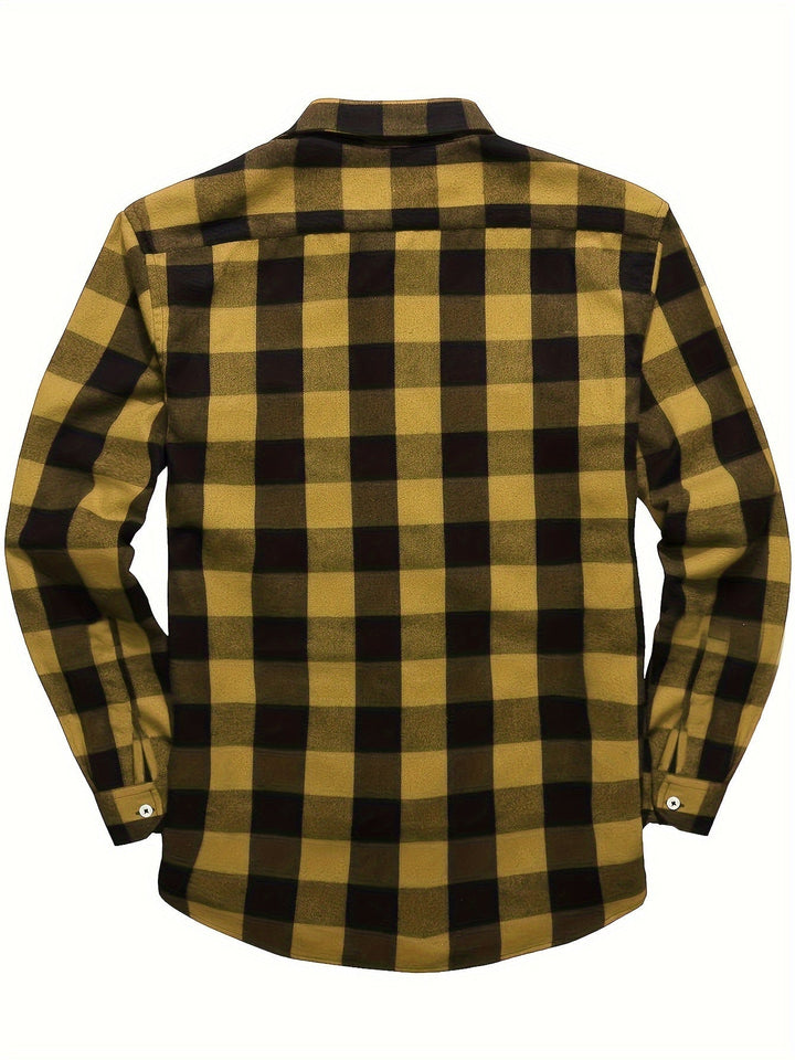 Miles | Klasyczna Koszula Flanelowa w Kratę