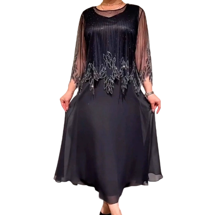 Ava | Stylowa Casual Midi Sukienka