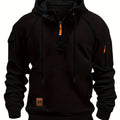 Rafferty | Hoodie z półzamkiem
