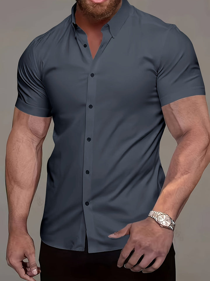 Weston | Elegancka Koszula z Krótkim Rękawem