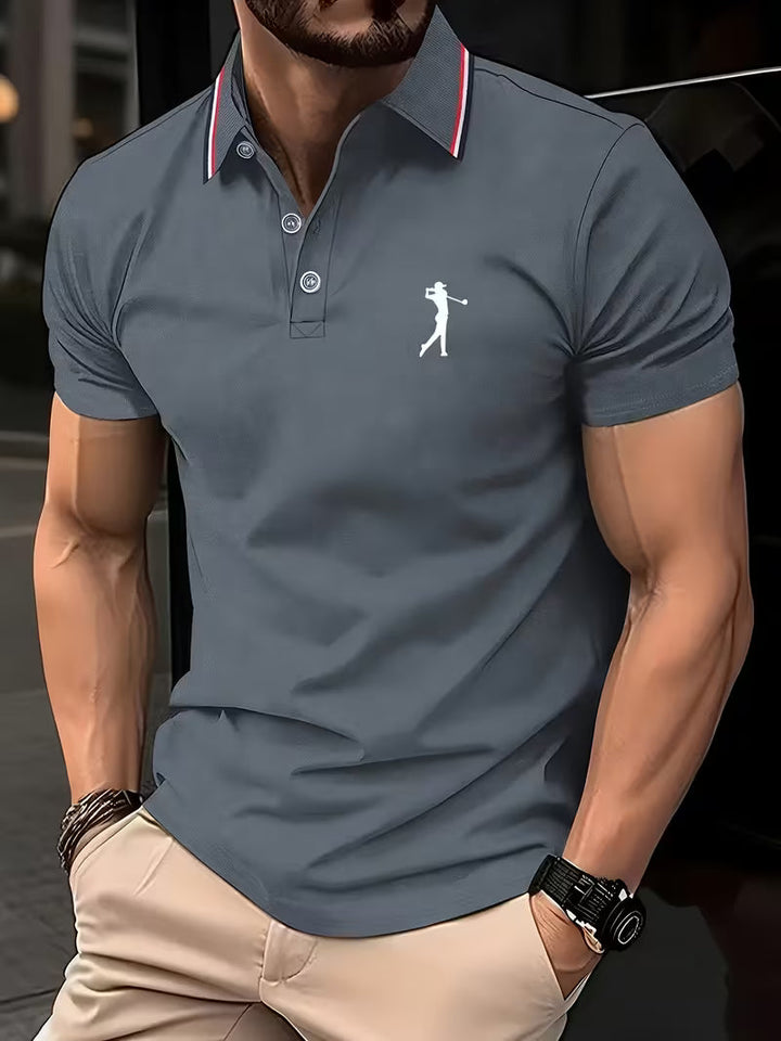Arnold | Casual Koszulka Golfowa z Krótkim Rękawem
