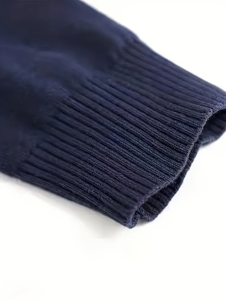 Malcolm | Klasyczny Sweter z Mock-Neck