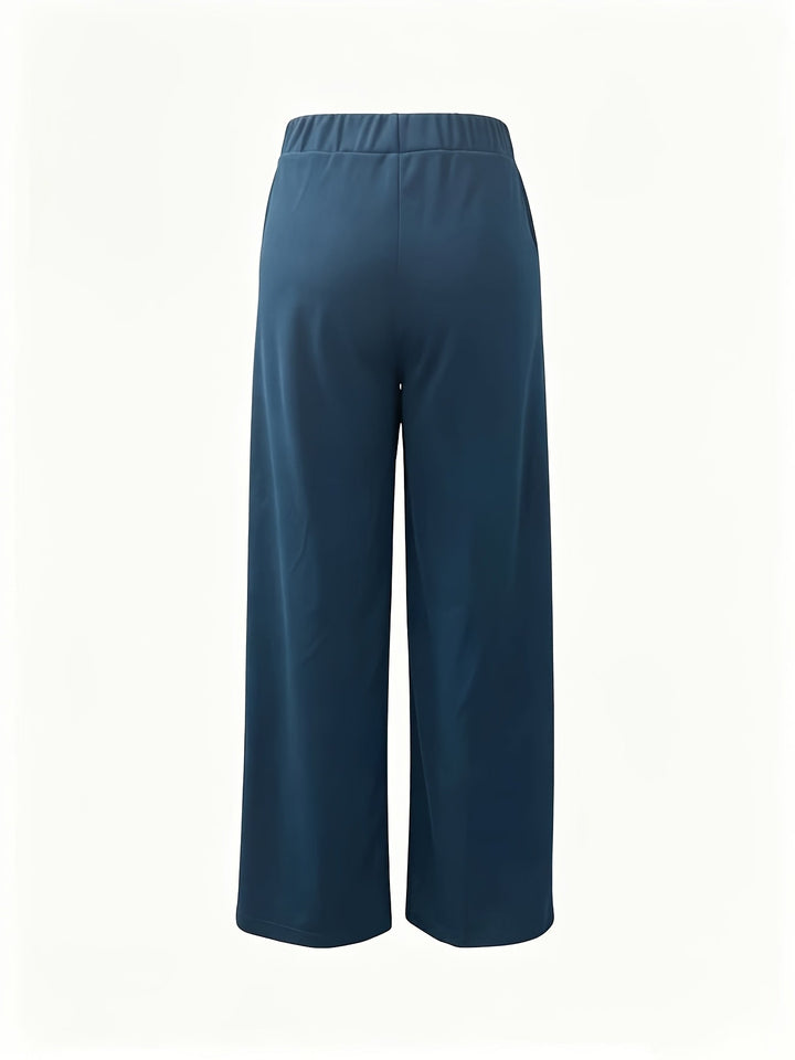 Claudia | Spodnie z szerokimi nogawkami i wysokim stanem