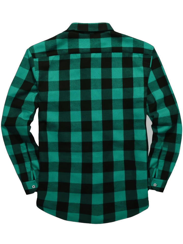 Miles | Klasyczna Koszula Flanelowa w Kratę