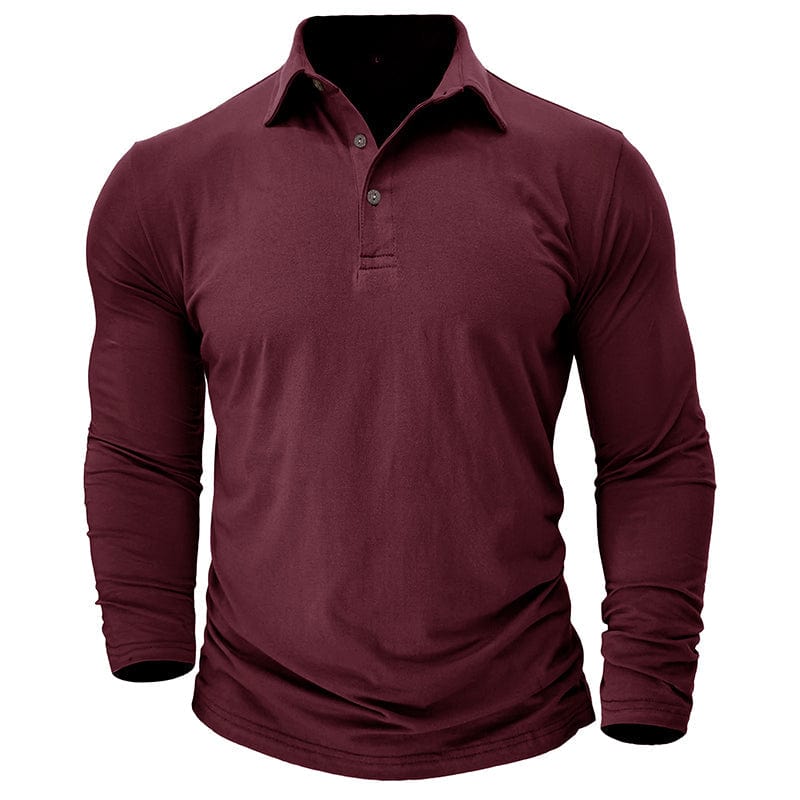 Travis Owen | Stylowa Premium Koszulka Polo z Długim Rękawem