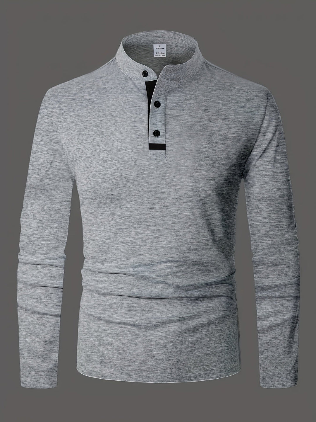 Jasper | Elegancki longsleeve henley