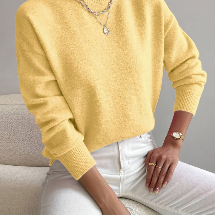 Lorelei | Wyrafinowany Sweter z Mock Neck