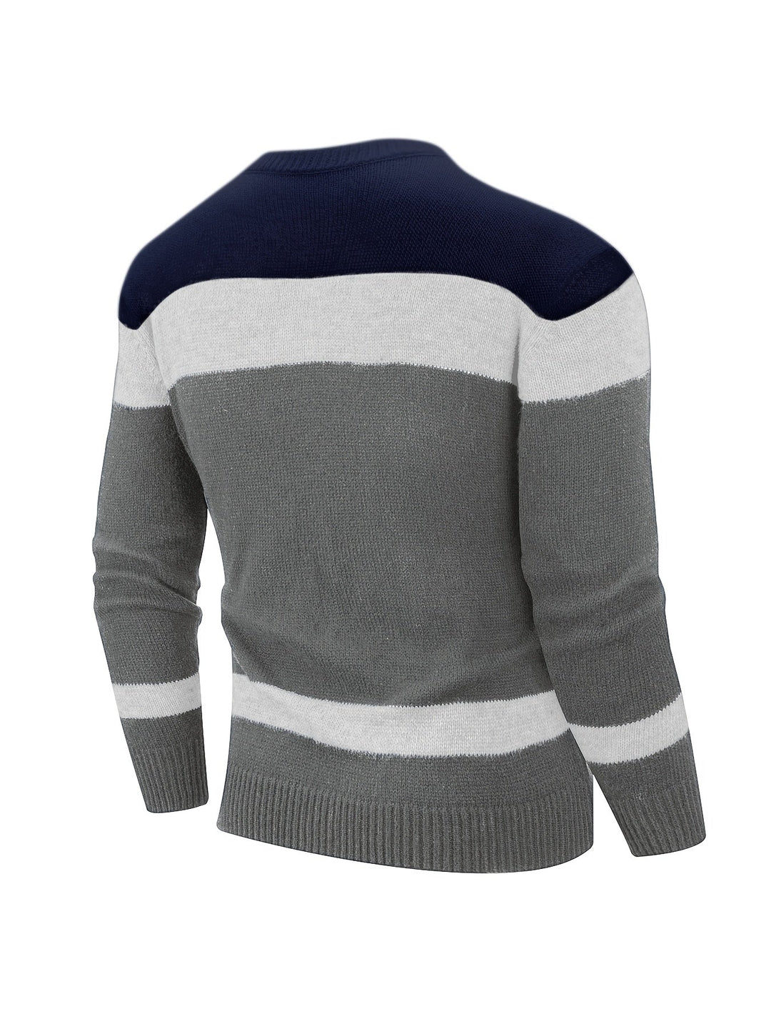 Ethan | Sweter z kolorowymi blokami