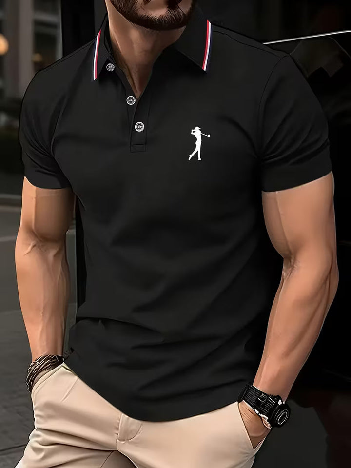 Arnold | Casual Koszulka Golfowa z Krótkim Rękawem