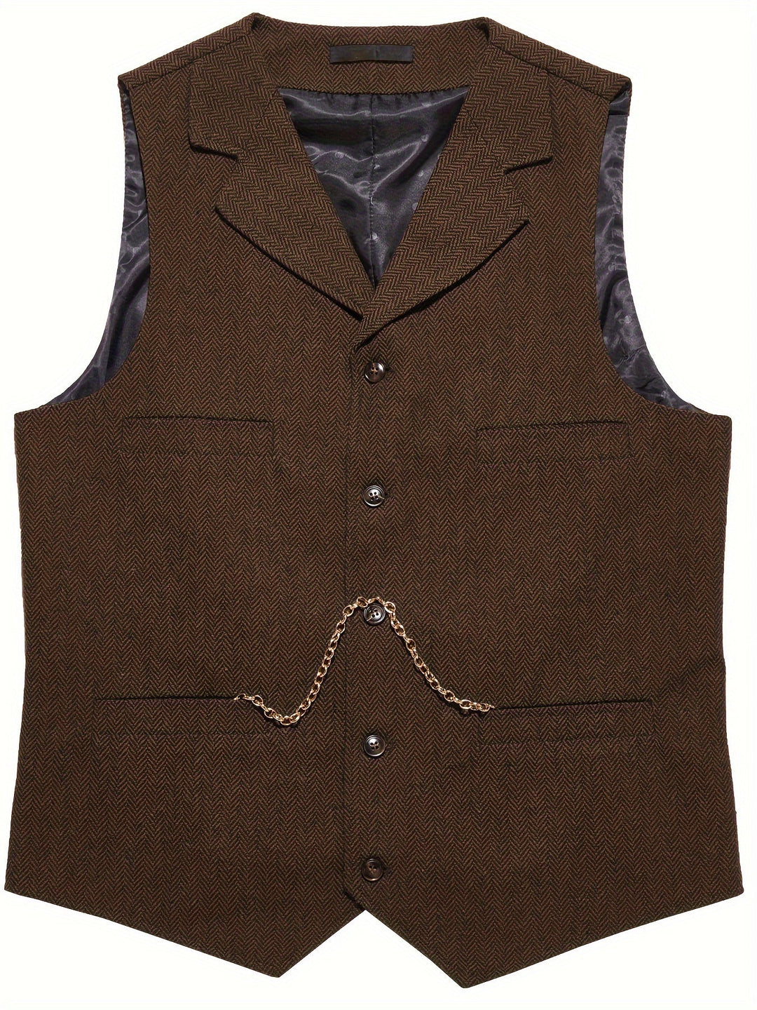 Byron | Elegancka Kamizelka W Kratę