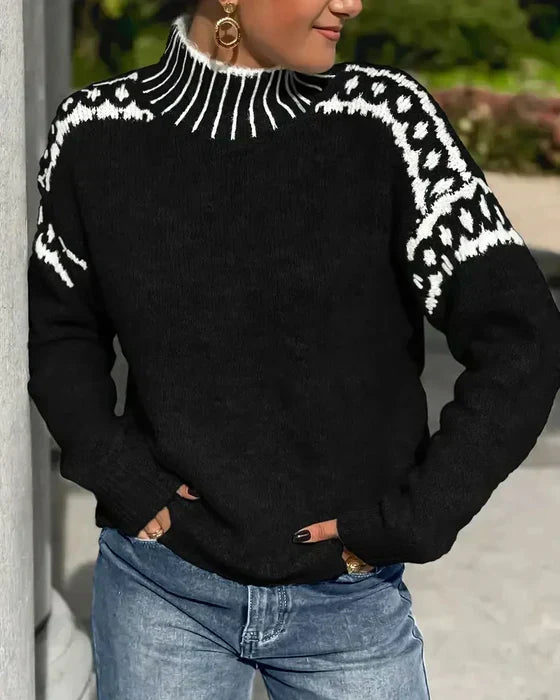 Aurelia | Przytulny Sweter w Wzory