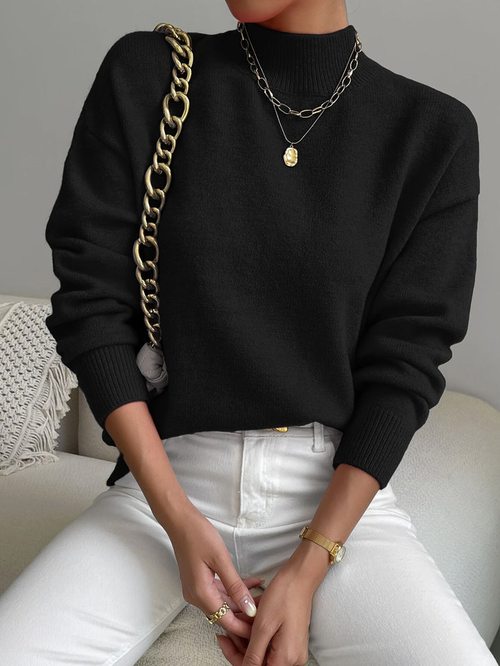 Lorelei | Wyrafinowany Sweter z Mock Neck