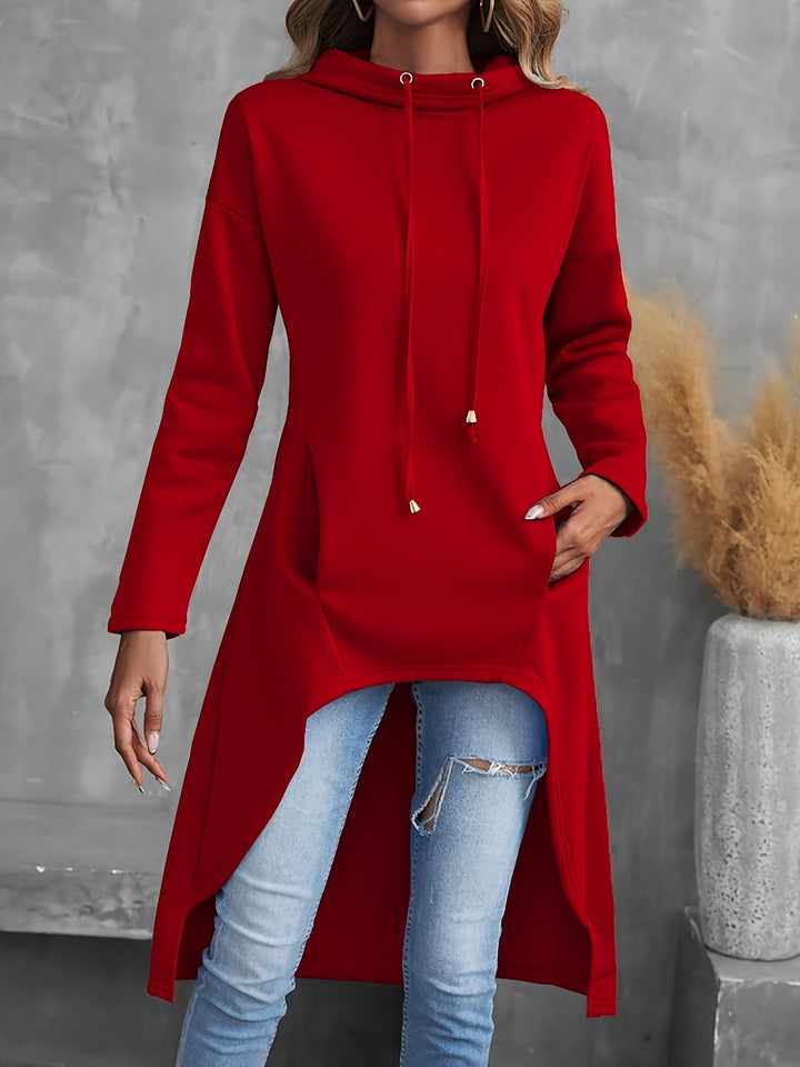 Tabitha | Bluza z kapturem z regulowanym ściągaczem