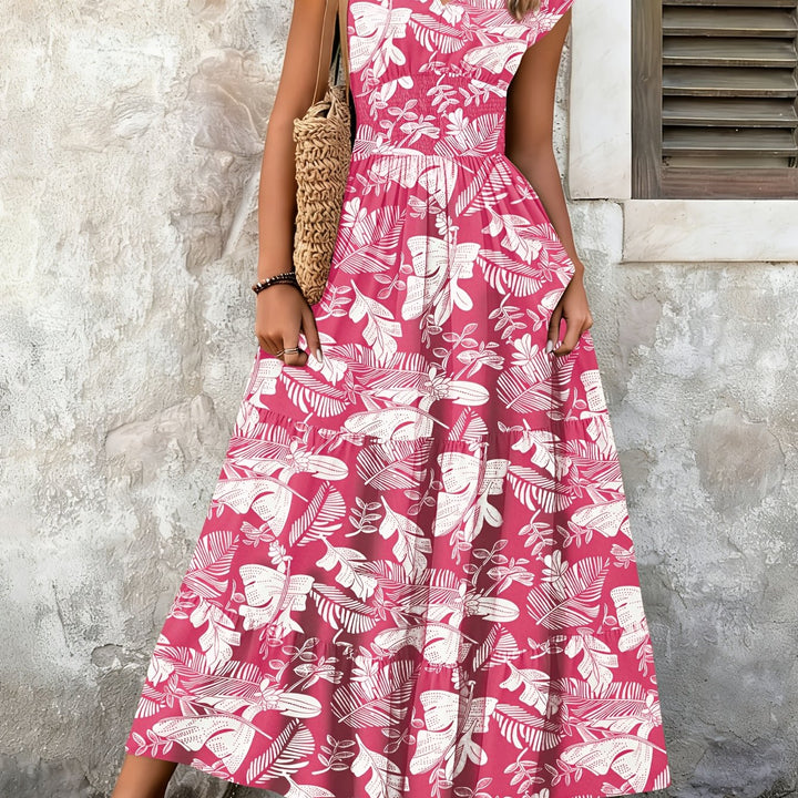 Lorena | Swobodna Boho Maxi Sukienka