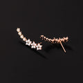 Kelli | Stylowe Kwiatowe Kolczyki