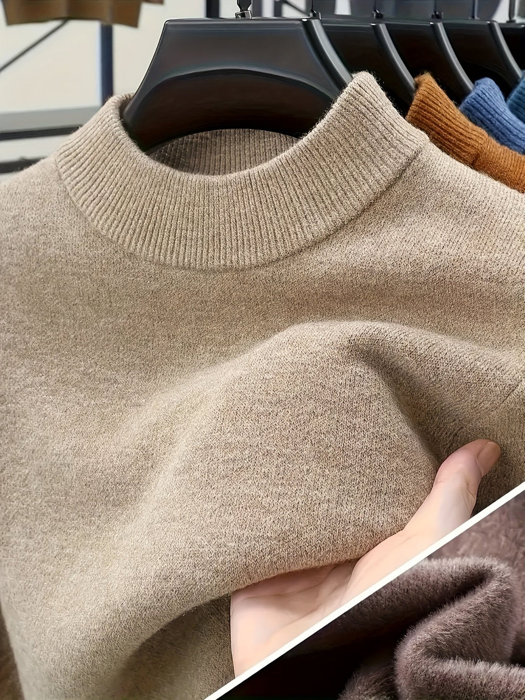 Jonah | Sweter z wysokim kołnierzem