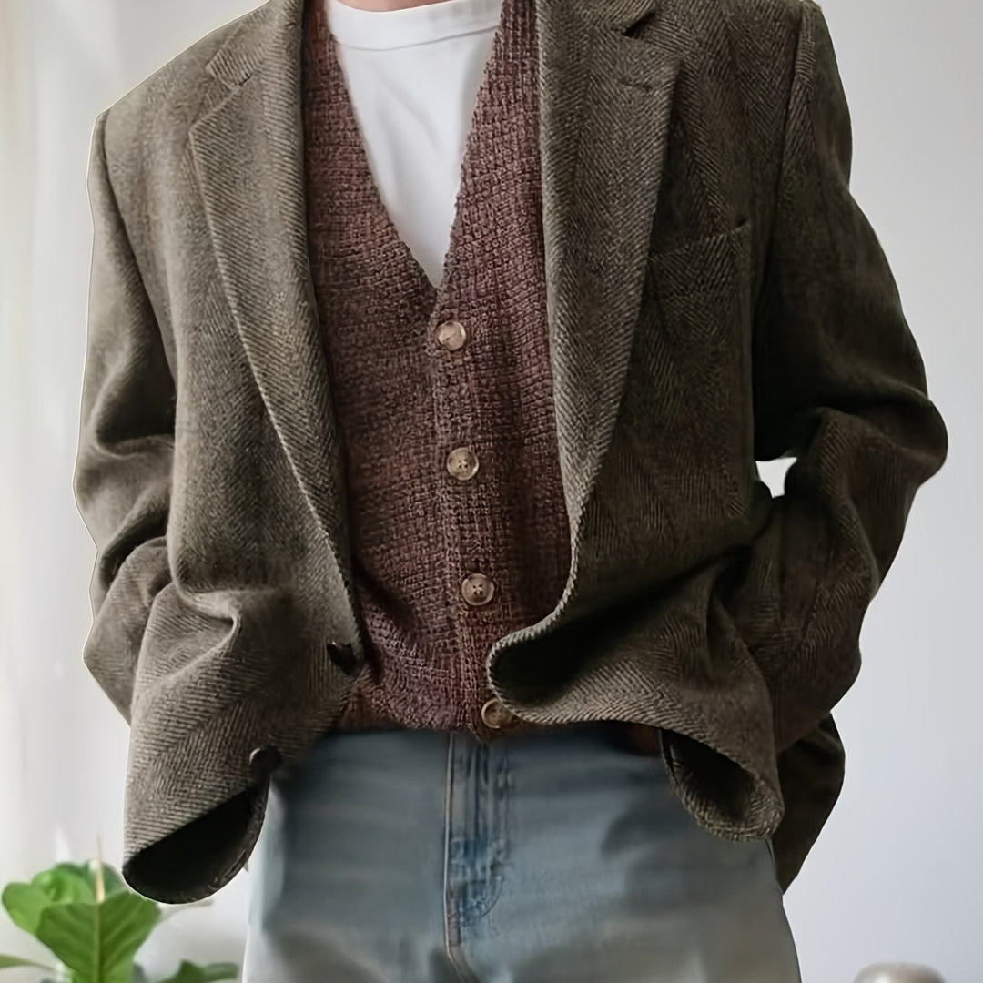 Rhys | Elegancki Żakiet Teksturowany