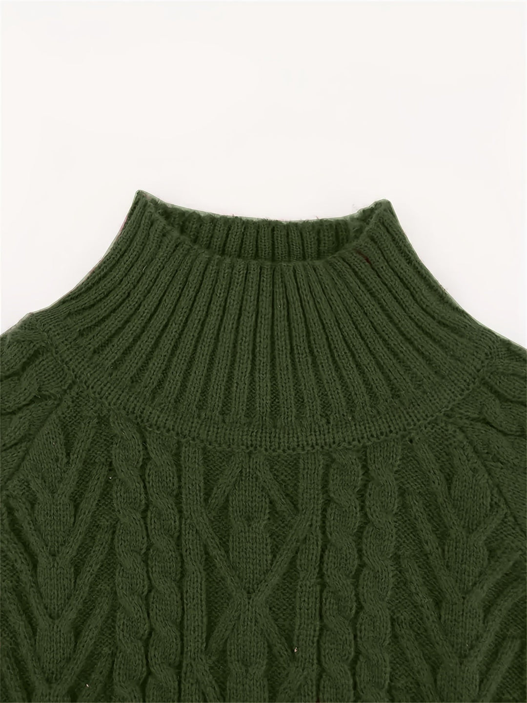 Eloise | Sweter z teksturowanym półkołnierzem