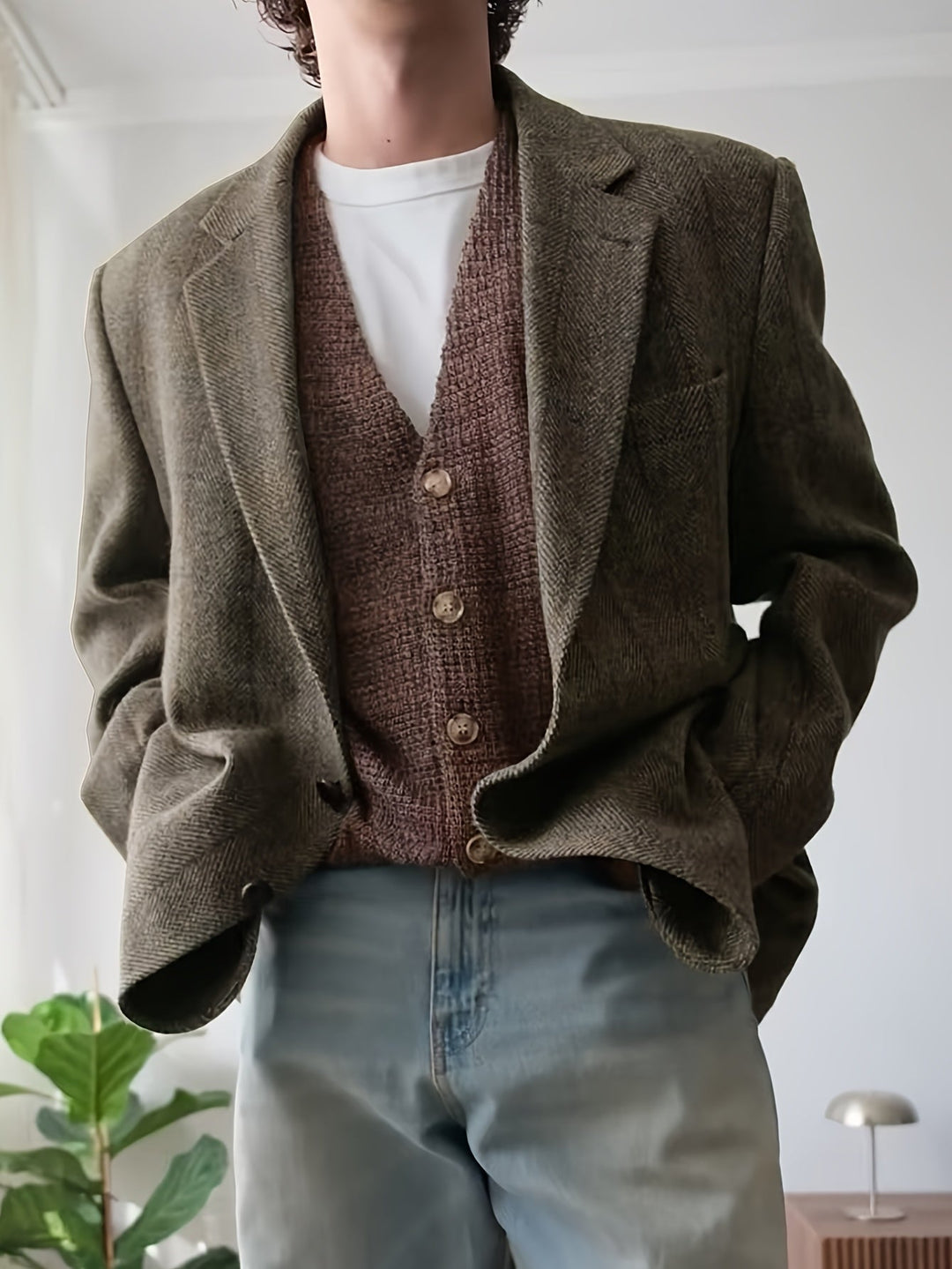 Rhys | Elegancki Żakiet Teksturowany