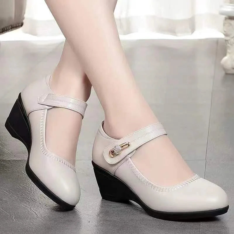 Monica | Eleganckie buty komfortowe na średnim obcasie