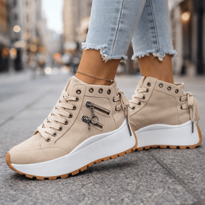 Saylor | Premium Wysokie Buty Sznurowane