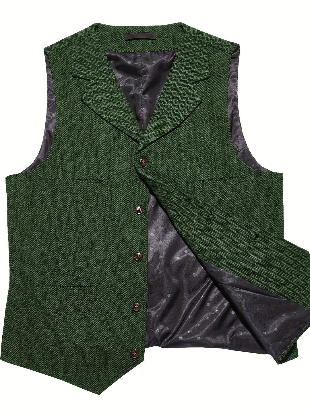 Byron | Elegancka Kamizelka W Kratę